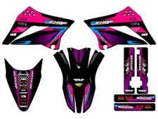 2010-2025 KLX 110 SURGE Pink Senge Graphics Kit Compatible with Kawasaki
