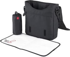 BABABING Daytripper lite satchel  changing bag Black