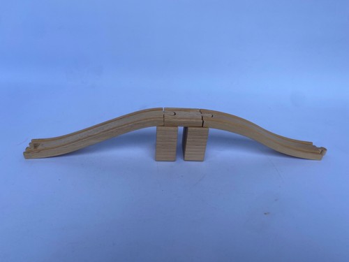 Wooden train track supports - wooden,