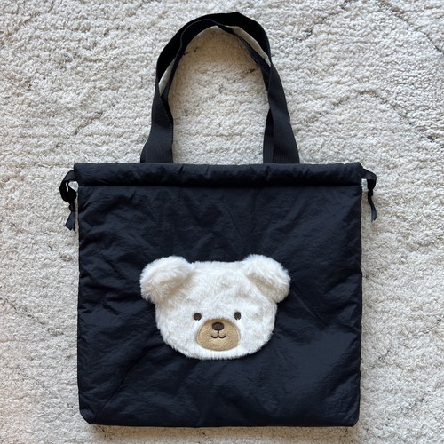 Teddy bear tote - tote, bag.