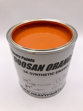 Doosan Digger Orange Excavator