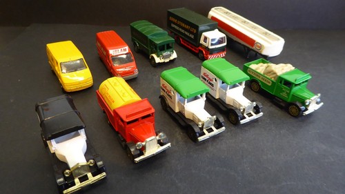 Corgi toys job lot - x,