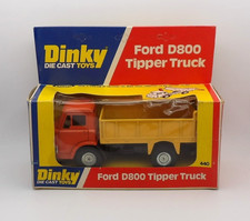 DINKY TOYS 440 FORD D800 TIPPER TRUCK ORANGE VERY NEAR MINT BOXED 1977