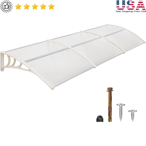 Sturdy polycarbonate awning - polycarbonate,