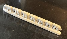  Handcarved Soapstone Train of 7 Elephants Figurine 21cm L x 3cm H x 2cm W