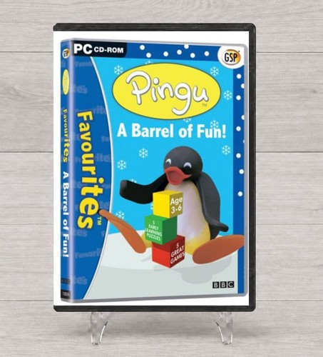 Favourites pingu a barrel - pingu,