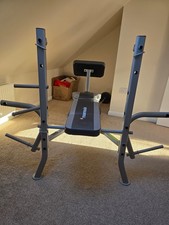 Home Gym Bench and Weights Set