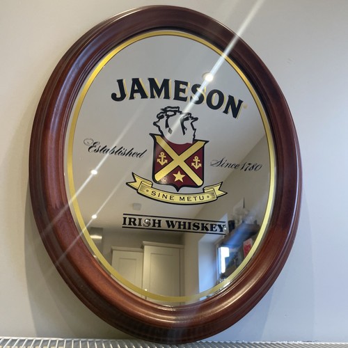 Jameson irish whiskey mirror - irish,