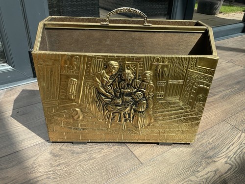 Vintage brass embossed - vintage,