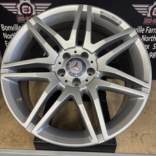1X Mercedes E Class AMG 19" Alloy Wheel A2124014702 8.5j Et44 W207 W212 No Welds
