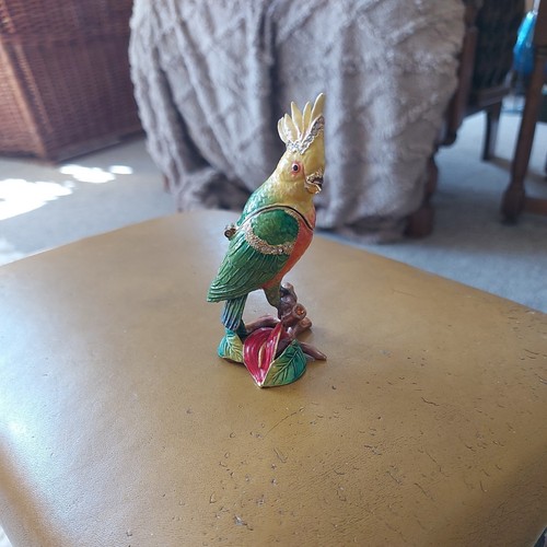 Bejeweled cockatoo parrot - bejeweled,