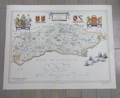 Johan blaeu map - johan, 1648