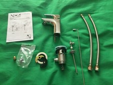 Sottini Lambro Single Lever Basin Bathroom Mixer Tap pop up waste - Chrome 