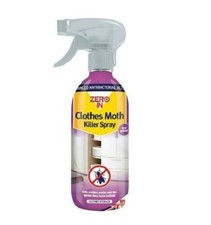 Zero In Clothes Moth Killer Larvae & Eggs Killer Spray Solvent Free 500ml