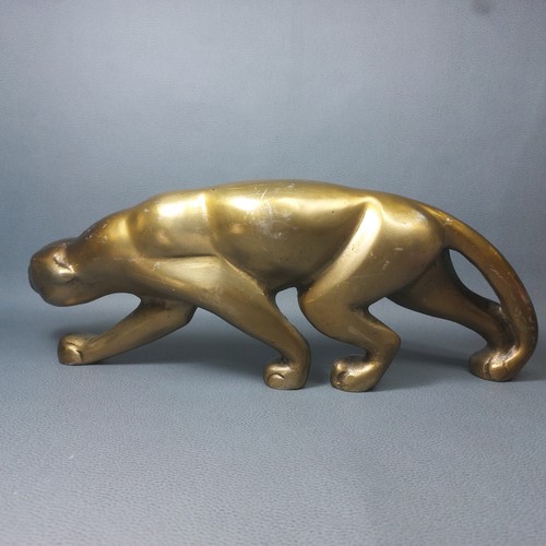 Large brass spelter - brass, art