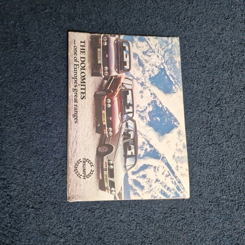 Triumph dolomite sprint - dolomite,