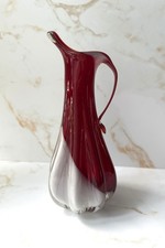 Vintage Ruby Red & Opaline Art