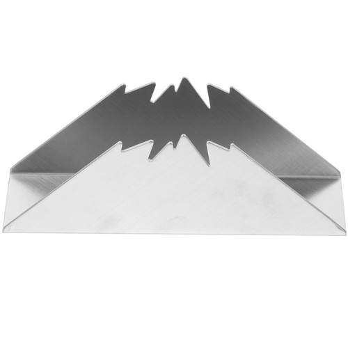 Freestanding silver napkin - silver,