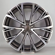 19" 551  satin gunmetal  Alloy Wheels fits Audi A5/A8/a4/a6 + tyres