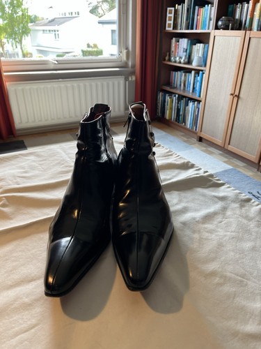 Jeffery west black - black, polish