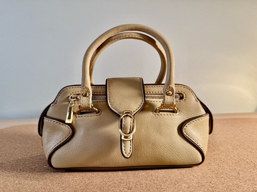 Y2k leather cole - y2k, beige
