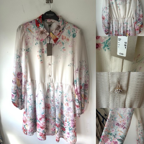 River island white floral - island,