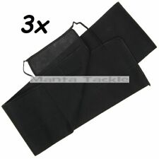 NEW 3 x Woven Cloth Rod Bags