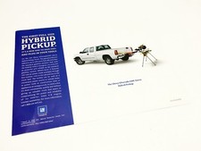 2006 Chevrolet Silverado GMC Sierra Hybrid Trucks Information Sheet Brochure