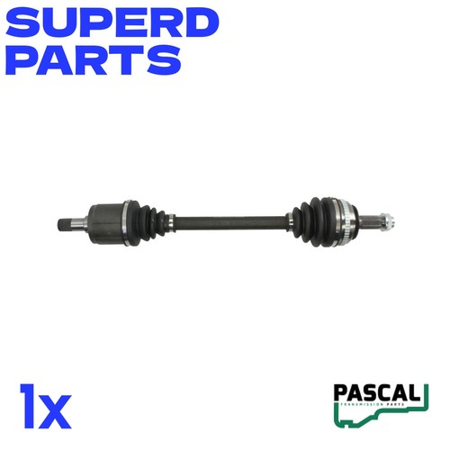 Drive shaft front 618mm - front, r