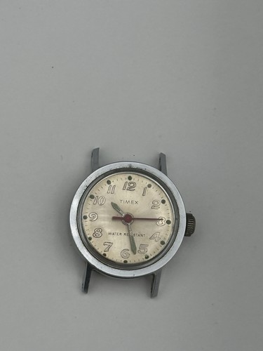 Vintage timex silver - silver, tone