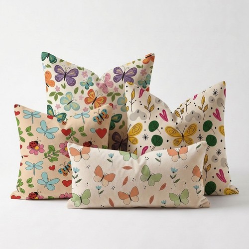Whimsical meadow butterfly - x,