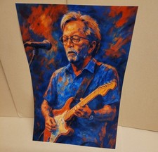 A4 ERIC CLAPTON Print Street
