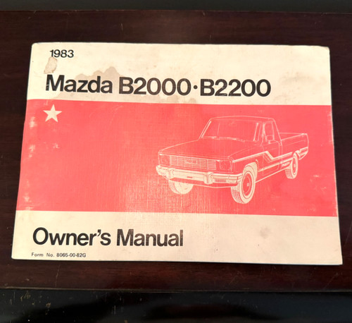 1983 mazda b2000 b2200 pickup - 1983,