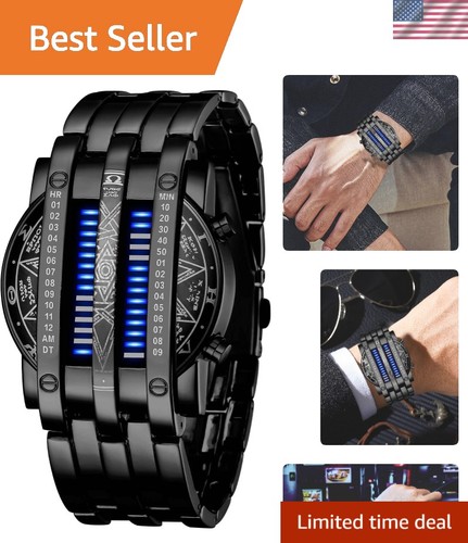 Stylish men binary matrix - men's,