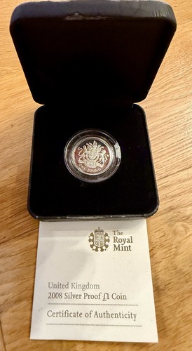 Silver proof one - silver,