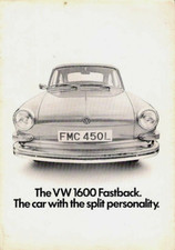 Volkswagen 1600 fastback 1972 - fastback,