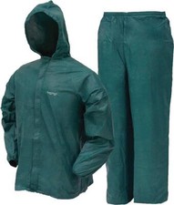 FROGG TOGGS MEDIUM Ultra-lite2 Breathable Waterproof Rain Suit Green