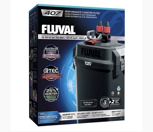 Fluval 407 external filter - fluval,