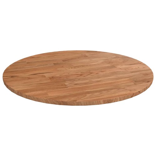 Solid wood oak round table - wood,