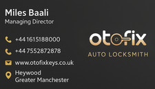 AUTO LOCKSMITH CAR/VAN KEYS