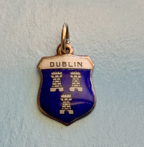 Vintage dublin silver enamel - vintage,