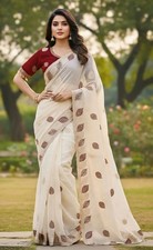 Embroidery saree bollywood