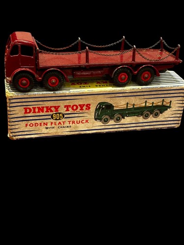 Dinky foden flat truck with - dinky,
