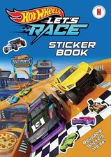 Hot Wheels Sticker Colouring