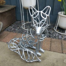Handmade Fox cub Sculpture