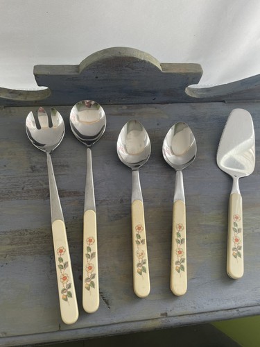 Vintage autumn leaves 5pc - vintage,