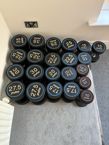 Dumbbell set 10kg 35kg - set,