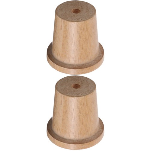 2pcs decorative beige wood - 2pcs,