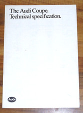 1990 AUDI COUPE Technical