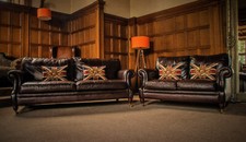 VICTORIAN STYLE ANTIQUE BROWN